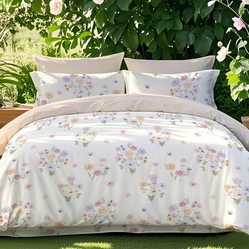 (單人/雙人/加大) / 吸濕排汗萊賽爾兩用被床包組 / 浮光洛影 / 網路限定 / DON