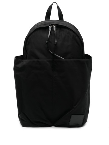 Jil Sander - front-pouch backpack - men - Calf Leather/ECONYL® - One Size - Black
