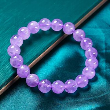 【文緣-天然薰衣草紫水晶手鏈-智慧愛情-1款/組】開光加持愛情守護石開啟智慧增強記憶-90201