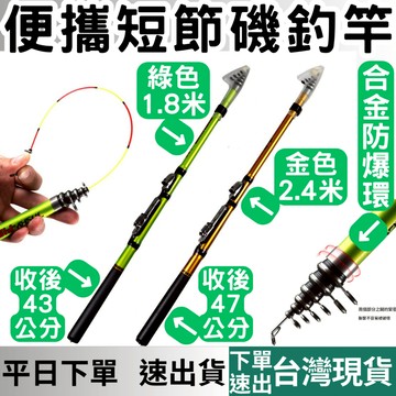[釣具專區+台灣現貨快速出] 磯釣竿 萬用竿 海釣竿 超短竿 小繼竿 萬用竿 偷跑竿 旅竿 筏竿 釣魚竿 嚮往的生活百貨