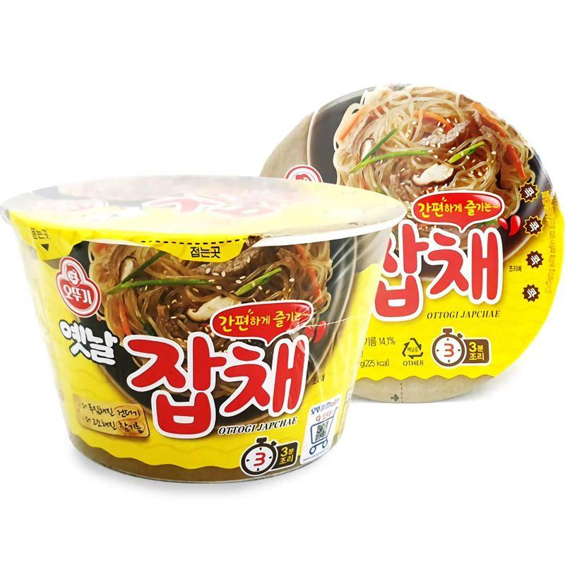 オトゥギ チャプチェ カップ 12個 箱売りセット 韓国式 はるさめ カップ ラーメン 春雨