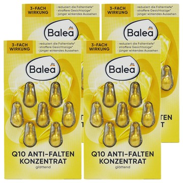 dm Balea 芭樂雅 Q10緊膚精華膠囊 黃色7顆 深層滋潤 輕盈易吸收 德國製造  7ml  4件