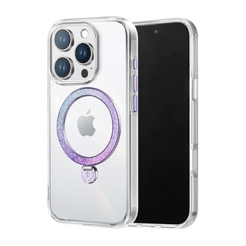 PYNANA iPhone 16 Pro/Pro Max Dancing Streamer Magsafe-水鑽磁圈保護殼