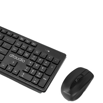 DTAudio 無線鍵盤滑鼠組 黑色 一般型 DTA-W100