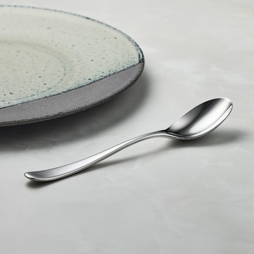 日本山崎金屬 - AQUATIQUE系列 - 霧面不鏽鋼湯匙  (177 mm)