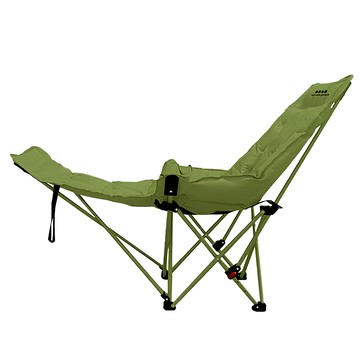 A&R 坐躺兩用高背月亮椅 三檔調節加棉帶腿托款  1個  綠色