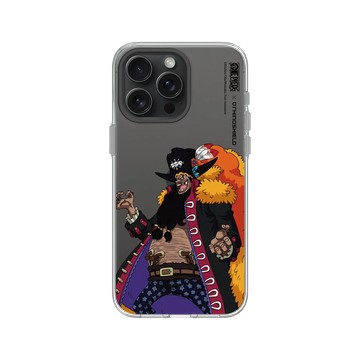 iPhone 15 Pro Max Clear 透明 - 航海王 One Piece - 角色系列-黑鬍子