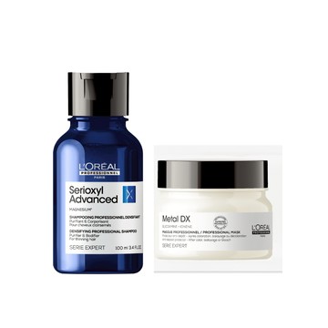 巴黎萊雅PRO 絲芮雅 平衡健髮露 100ml+絲漾博 吸金喚彩髮膜 15ml (滿額贈)｜官方旗艦店