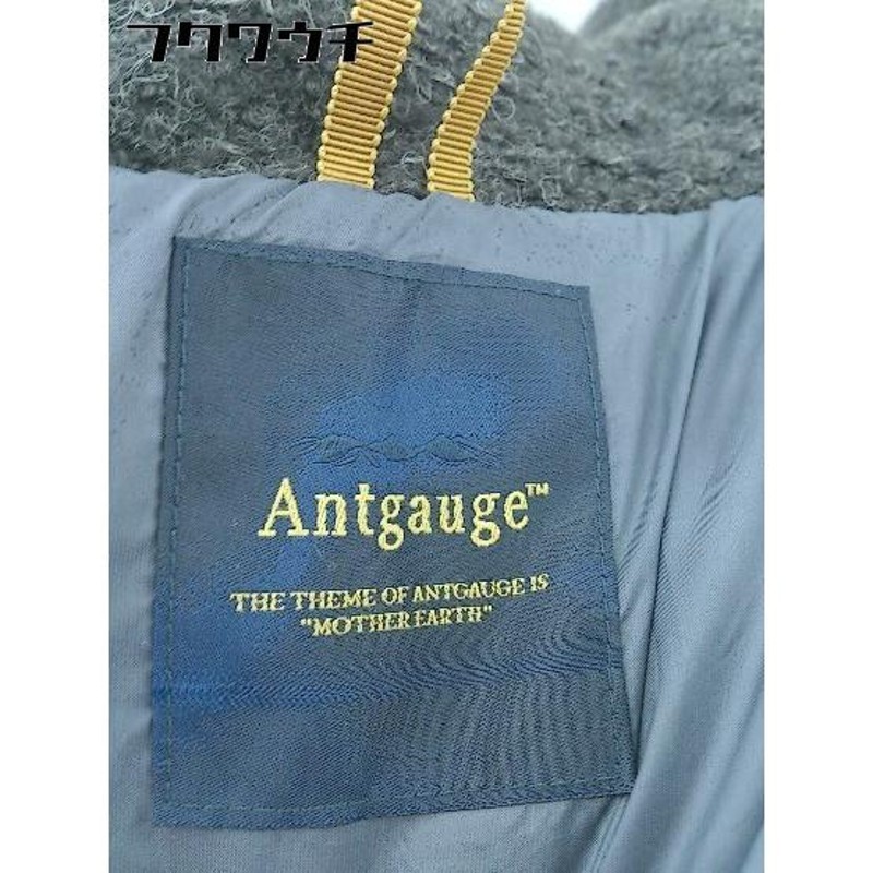 □ Antgauge アントゲージ ジップアップ 長袖 ダウン ジャケット