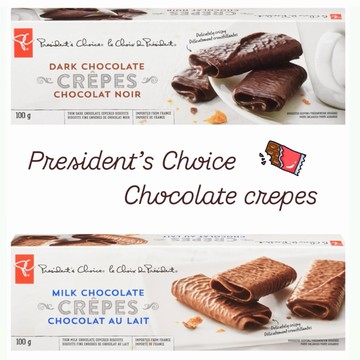 🇨🇦加拿大 President’s Choice 巧克力🍫脆薄餅 巧克力餅乾🍪 黑巧克力🍫牛奶巧克力🥛100克 盒裝‼️