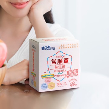 【義美生醫】常順軍益生菌 女性保健S(無調味) (2.5g*30包/盒)