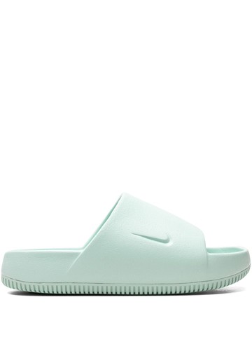 Nike - Calm "Jade Ice" slides - women - Rubber/Rubber/Rubber - 6 - Green