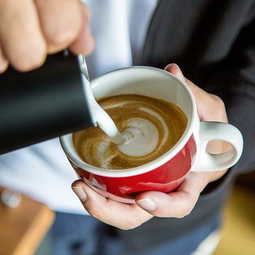 拉花杯/黑色款/奶泡杯/304不鏽鋼材質/內刻度/300 500ml