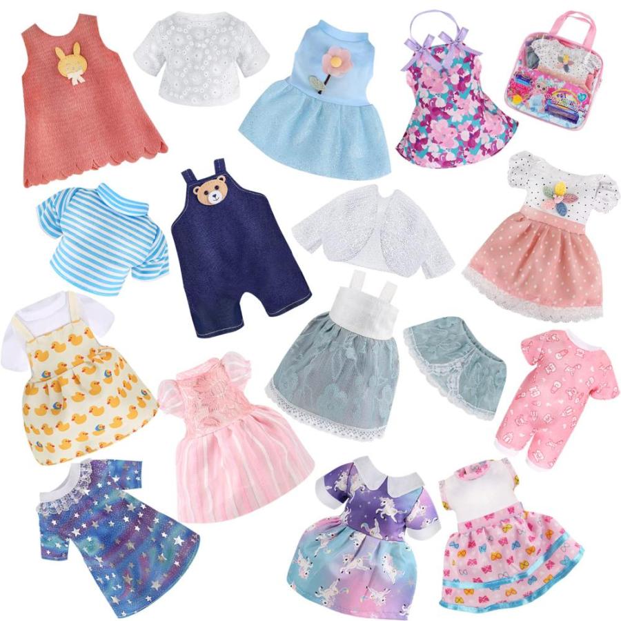 Girl Doll Clothes and Accessories 12 Sets Doll Clothes for 12 Inch