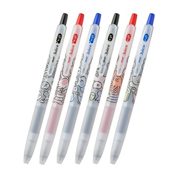 (限量)PILOT百樂 Juice果汁筆 壓力應援系列 0.5mm-6入組(無盒裝)