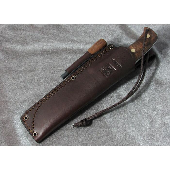 ジョーカー CN125-P ノマド ウォールナット ファイヤースターター付 ブッシュクラフトナイフ,Joker NOMAD BUSHCRAFT KNIFE WALNUT