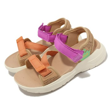 ├登山樂┤美國 TEVA W Zymic女款厚底涼鞋-多彩拿鐵色 # TV1124039LPMT