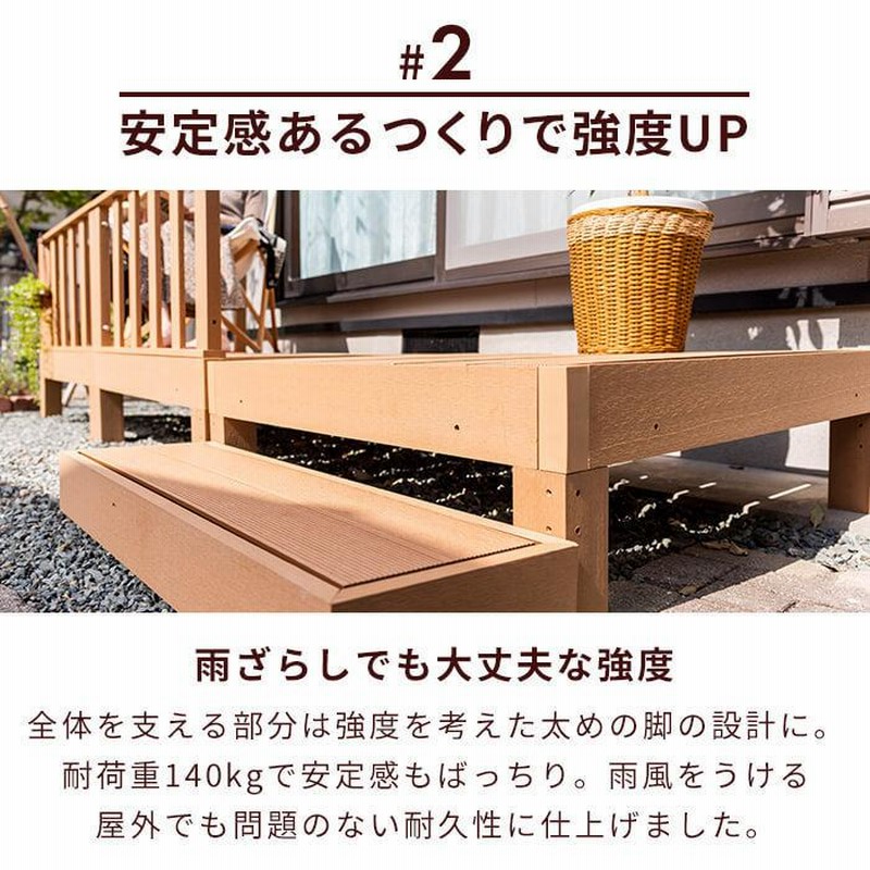 縁台 6点セット 6台 セット ウッドデッキ 人工木 雨ざらし 外用 縁台 6点セット 6台 セット ウッドデッキ 人工木 雨ざらし 外用