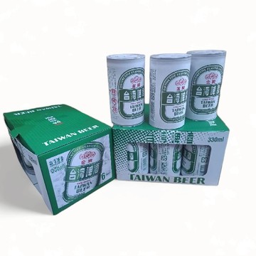 紙紮台灣啤酒。(六罐裝) 售價200元