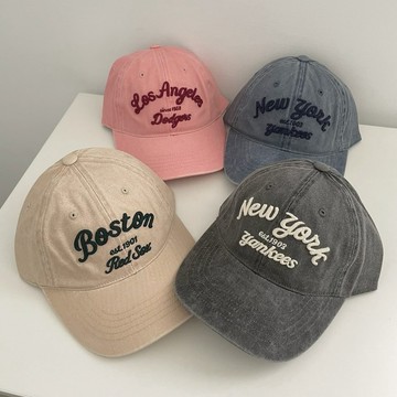 清倉特價 現貨 MLB KOREA 草寫 城市 LOGO 老帽 棒球帽 帽子 NY LA 波士頓