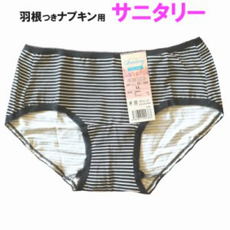 サニタリー ショーツ 昼用 大きいサイズ 単品 綿 コットン サイズll ボーダー レディースインナー 生理用 女性用 カジュアル レディス 通販 Lineポイント最大1 0 Get Lineショッピング