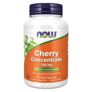 NOW Cherry Concentrate 750 mg - 180 Veg Capsules