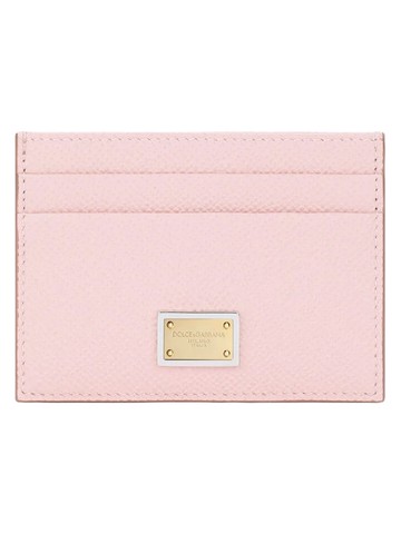 dolce & gabbana leather card holder