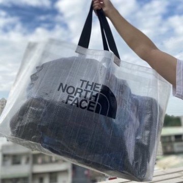The North Face 北臉 防潑水購物袋 買一送一(平輸品)