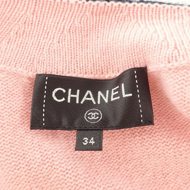 美品/国内正規 CHANEL シャネル P70795K10083 ベルト付 カシミヤ100 