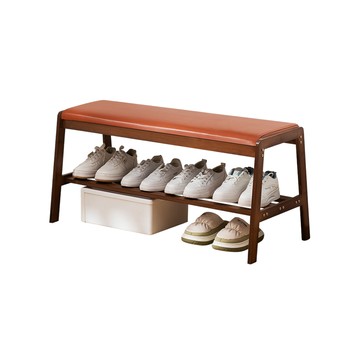 【HappyLife】楠竹多功能換鞋凳 100公分 Y12205白