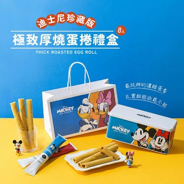 (即期品)奇美-極致厚燒蛋捲禮盒(迪士尼)200g*1盒(效期:20260916)