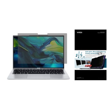 YADI 亞第 獨特磁吸水之鏡防窺片 Acer Aspire AL14 71M 760X 專用 PF4PPC-W140  14吋 16:10  1片  黑色