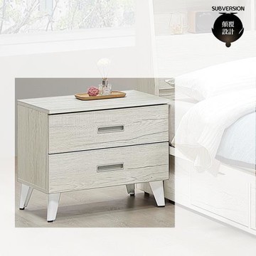 【顛覆設計】薇艾兒淺橡木色1.7尺床頭櫃