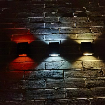 太陽能庭院壁燈別墅院子花園戶外防水民宿陽臺圍墻欄桿景觀裝飾燈