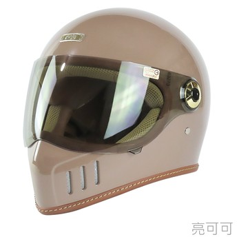 KK 安全帽 K-866C (涼感)鎖鏡山車帽 素色 亮可可 山車帽 齒排扣 涼感內襯 全可拆 全罩