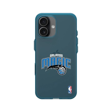 iPhone 17 Clear (相機按鈕) 夜幕藍 - NBA - Logo-奧蘭多魔術 Orlando Magic - Light