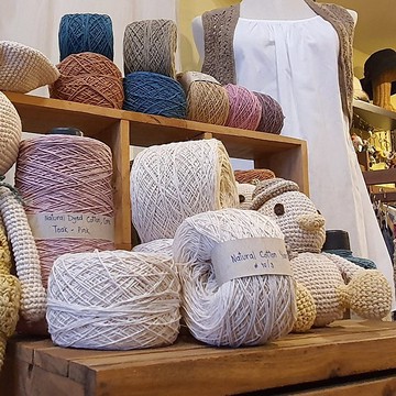 原棉紗, 自然色, 米白色, 奶油色