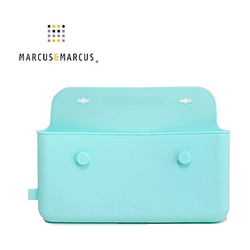 【MARCUS&MARCUS】輕巧矽膠餐具收納袋-湖水綠