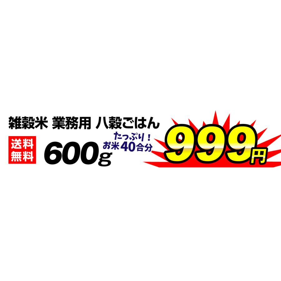 八穀ごはん 600g×1袋 業務用 雑穀米 送料無料 あすつく ポスト投函