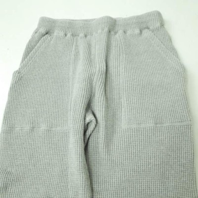 PHEENY フィーニー 日本製 Big waffle flare pants ビッグ