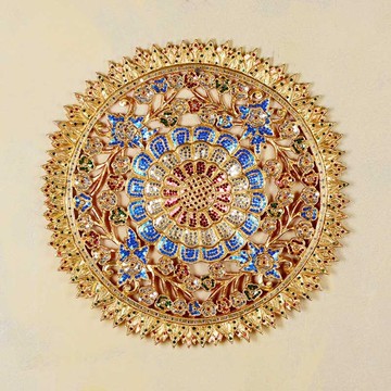 泰國工藝品家居飾品玄關掛件東南亞 酒店會所背景墻裝飾雕花板1入