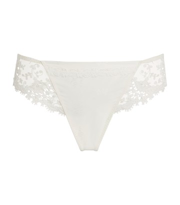Simone Perele Embroidered Wish Tanga