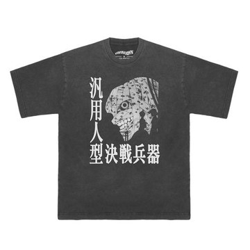 EVA新世紀福音戰士泛用人型決戰兵器純棉水洗寬松休閑短袖T恤