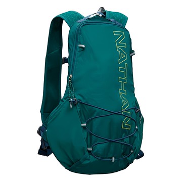 NATHAN 健行野跑水袋背包 附1.5L水袋 NA30330SF 10L  風暴綠  1個