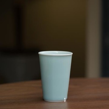 震山堂手工茶杯景德鎮色釉主人杯單個專用薄胎透明聞香杯品茗杯
