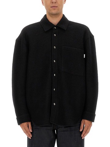 amish wool overshirt