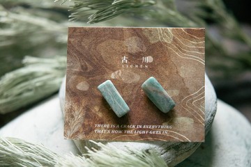 CRACK | 礦物系耳環 |  EARRINGS