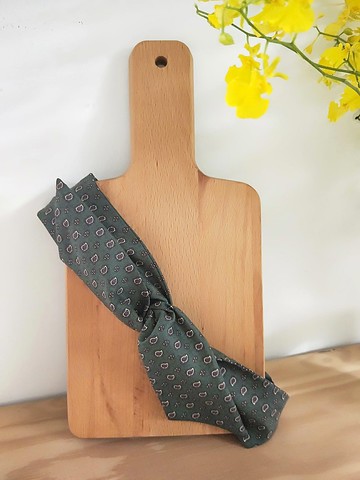 轉轉髮帶-古著草履蟲