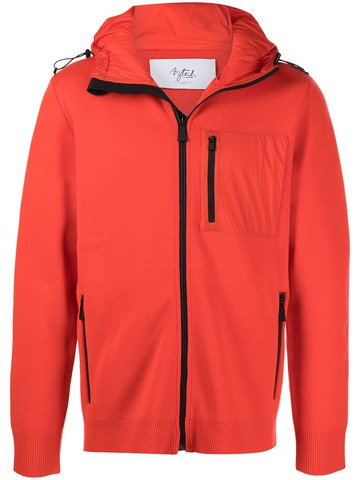 Aztech Mountain - Matterhorn insulated hoodie - men - Virgin Wool - XL - Orange