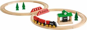 BRIO ブリオ クラシックレール 8の字セット [全22ピース] 対象年齢 2歳~ 電車 おもちゃ 木製 レール 33028